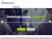 Tablet Screenshot of doswiadczalnia.com